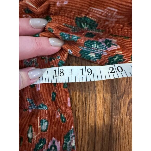 Anthropologie from the Heart of Building 13 Women’s Button-Down – Rust – Size 0 - Picture 6 of 8